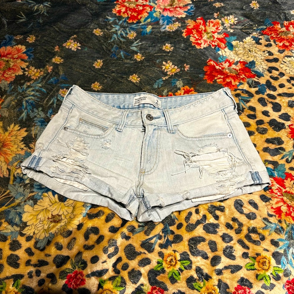Vintage Abercrombie & Fitch Low Rise Jean Shorts